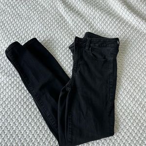 AE black skinny jeans